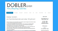 Desktop Screenshot of doebler-gmbh.com